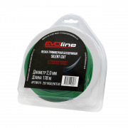 Леска триммерная EVOline SILENT CUT 2,0 мм, 118 м Леска триммерная EVOline SILENT CUT 2,0 мм, 118 м