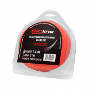 Леска триммерная EVOline SILENT CUT 2,4 мм, 81 м Леска триммерная EVOline SILENT CUT 2,4 мм, 81 м