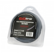 Леска триммерная EVOline DUO POWER 2,4 мм, 20 м Леска триммерная EVOline DUO POWER 2,4 мм, 20 м