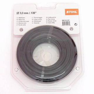 Леска для триммера  кв. сечения Stihl 3,3 мм х 47 м (артикул 00009302621) 
