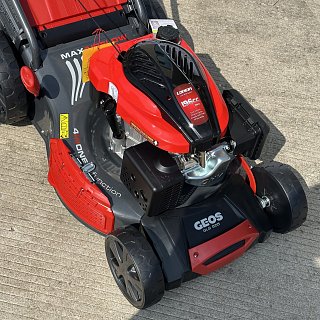 Газонокосилка бензиновая самоходная GEOS GLS 555 с двигателем LONCIN 196CC