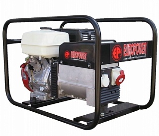 Генератор бензиновый Europower EP 6500 TE/25 с баком 25 л