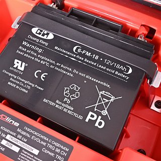 Газонокосилка с сиденьем EVOline TRG 98 CH