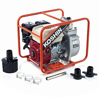 Мотопомпа бензиновая Koshin SERH-50 B (с двигателем Honda / Хонда)